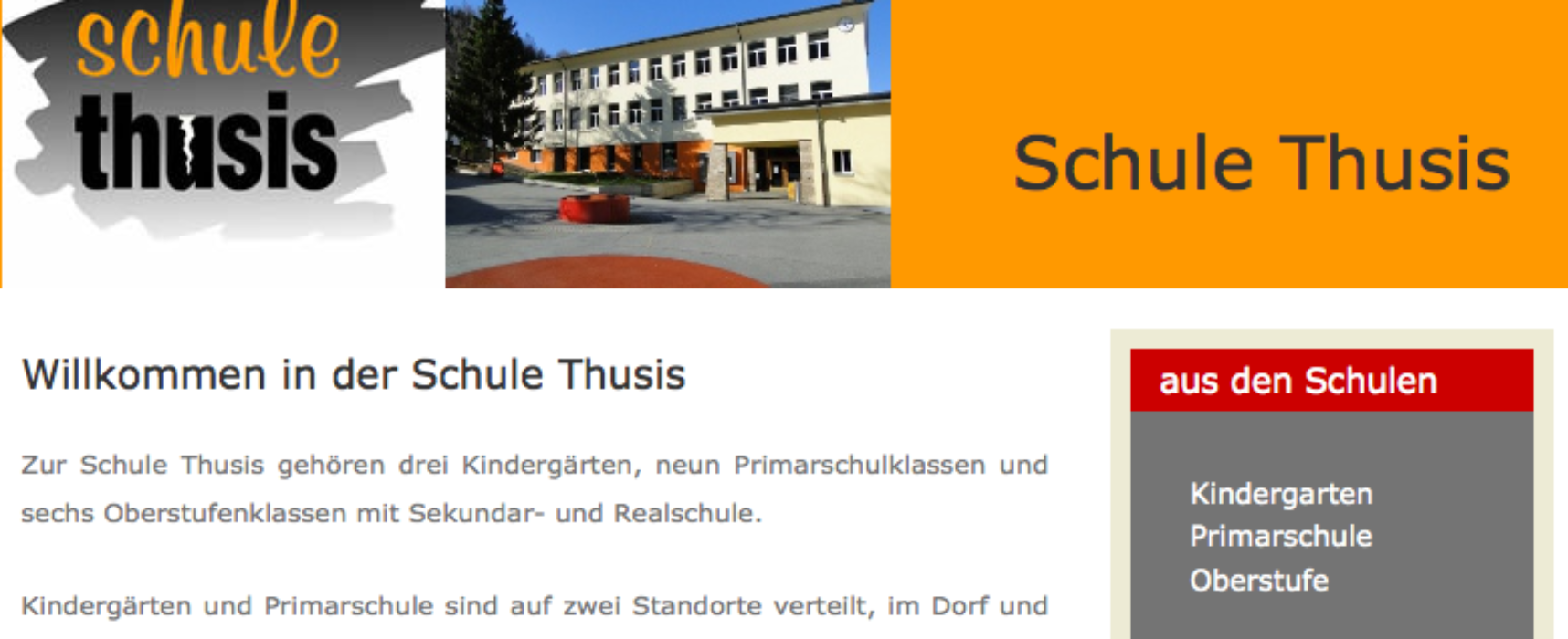 Gemeinde-Versammlung in Thusis: Salami-Taktik bei Schulhaus-Erweiterung? – Es geht in Wahrheit um 8 Mio. SFr.