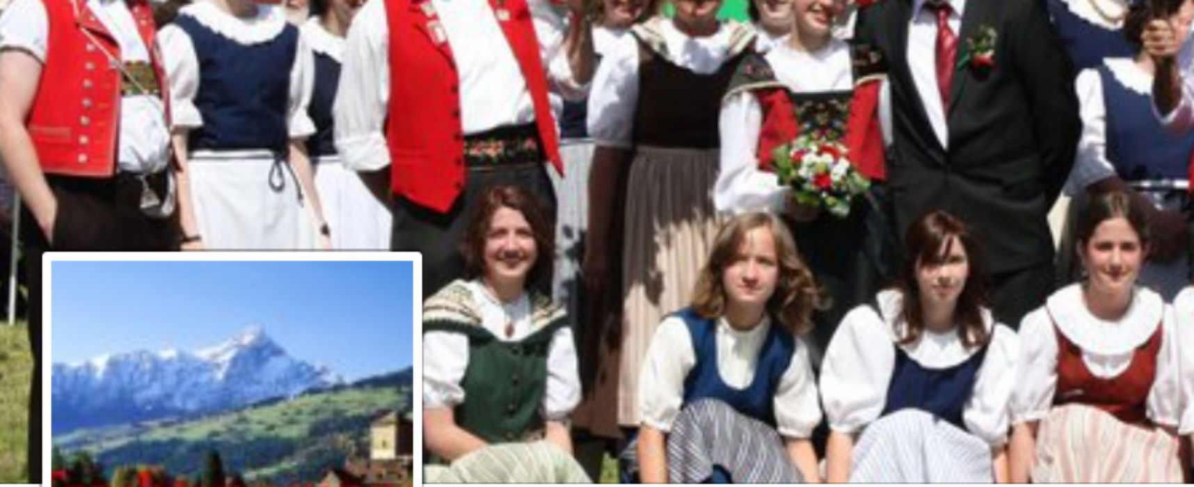 Masein: Trachtengruppe Hohenrhätien, Kapelle Grisch-Art und Kinder-Jodelchörli Randulina