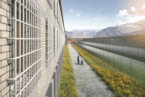 Wegen dem massiv vergrößerten Gefängnis für Graubünden (und weitere Kantone) bekommt Realta eine neue Postautohaltestelle