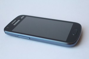 Smartphone Marke Samsung im Fundbüro in Cazis. (Symbolbild)