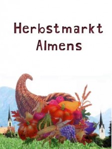 Herbst- und Obstmarkt in Almens.