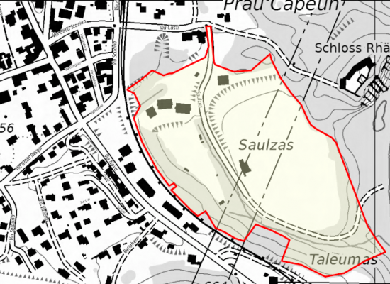 Rhäzüns: Pläne für Quartier Saulzas