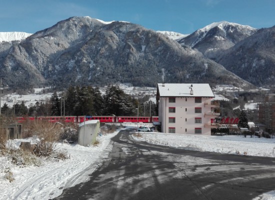 Strecke Thusis – Cazis – Rhäzüns – Bonaduz nach  Chur unterbrochen