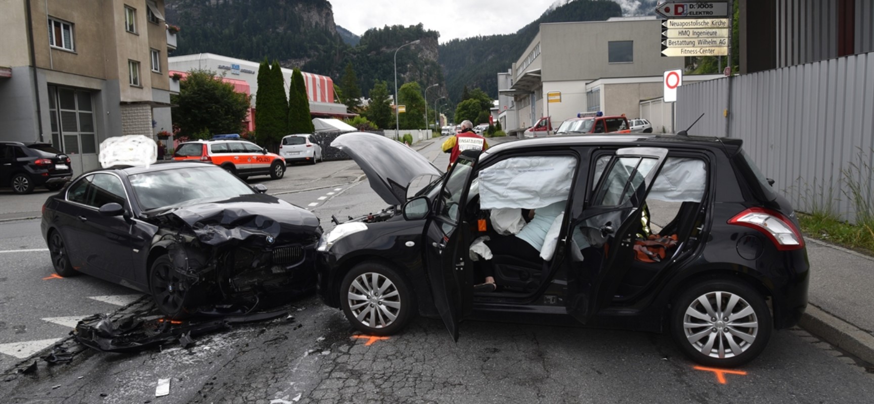Thusis: Beifahrerin nach Kollision gestorben
