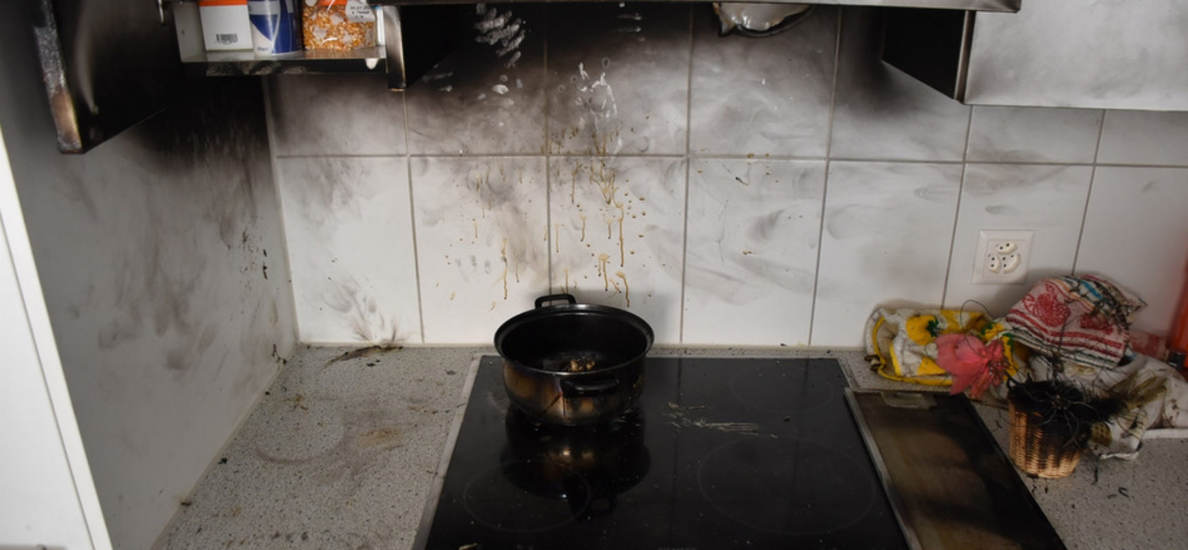 Küchenbrand in Thusis: Brennendes Öl löst Feuerwehreinsatz aus