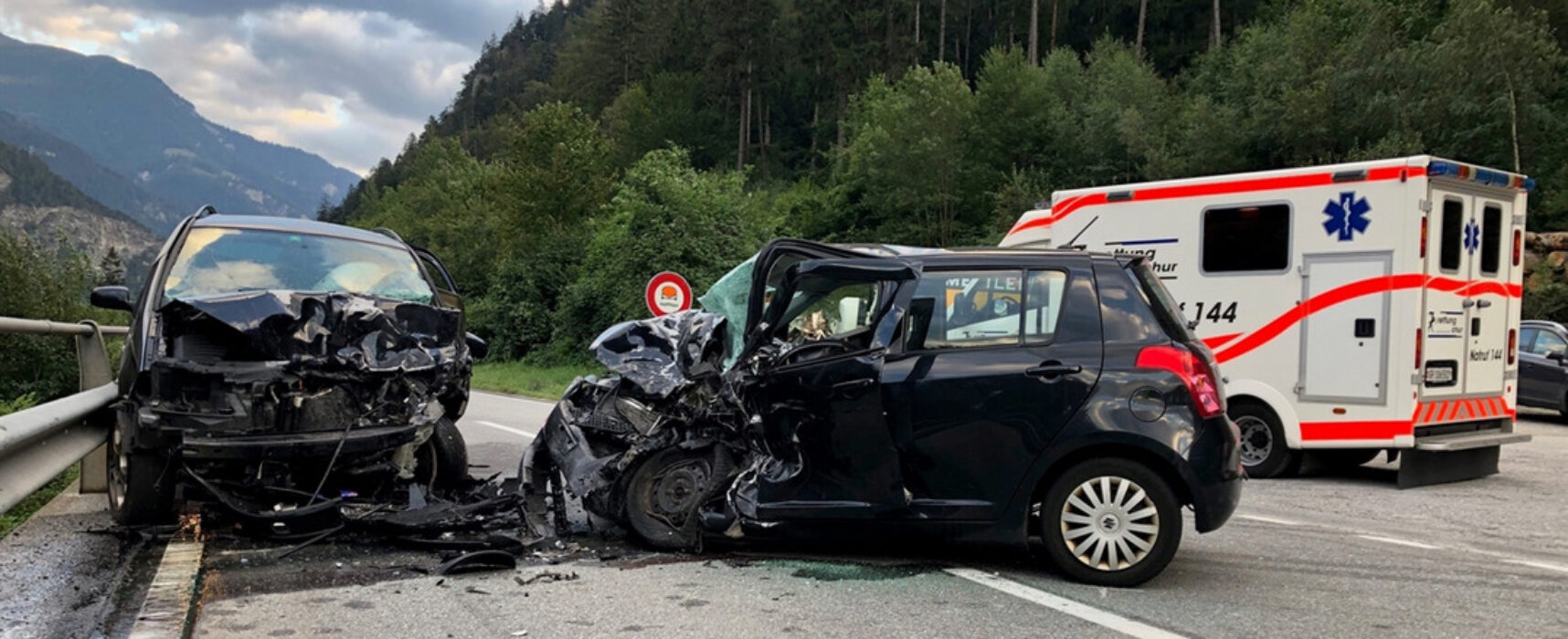Tödlicher Unfall zwischen Rhäzüns und Rothenbrunnen: