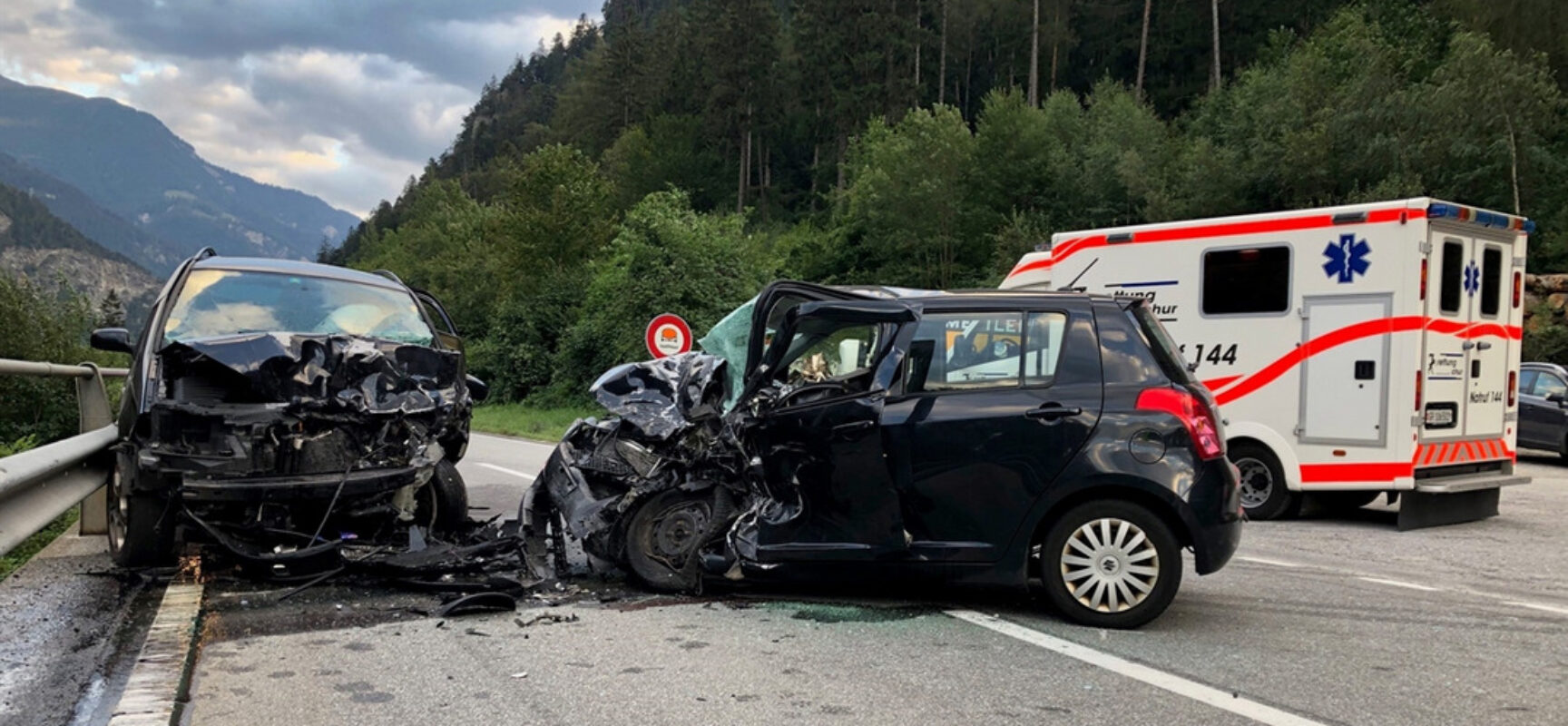 Tödlicher Unfall zwischen Rhäzüns und Rothenbrunnen: