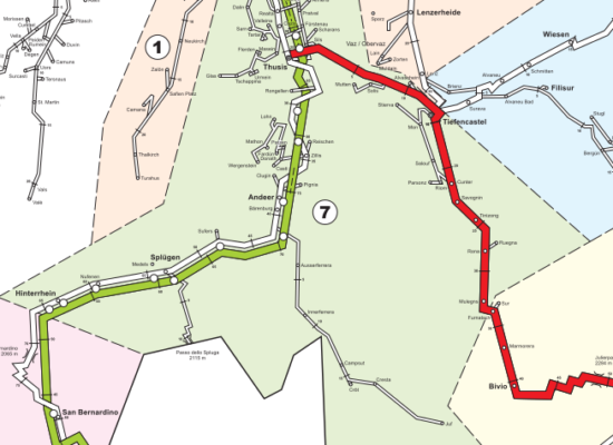 Hauptstraße Thusis – Tiefencastel – Silvaplana wird ab 2020 zur Nationalstraße N29