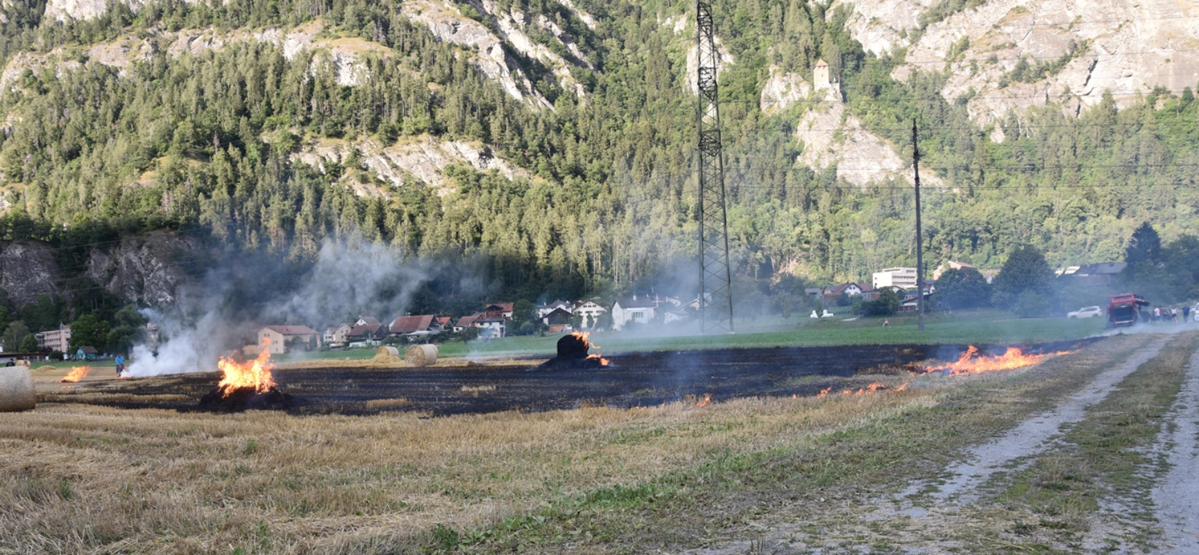 Feuerwehreinsatz in Rothenbrunnen: