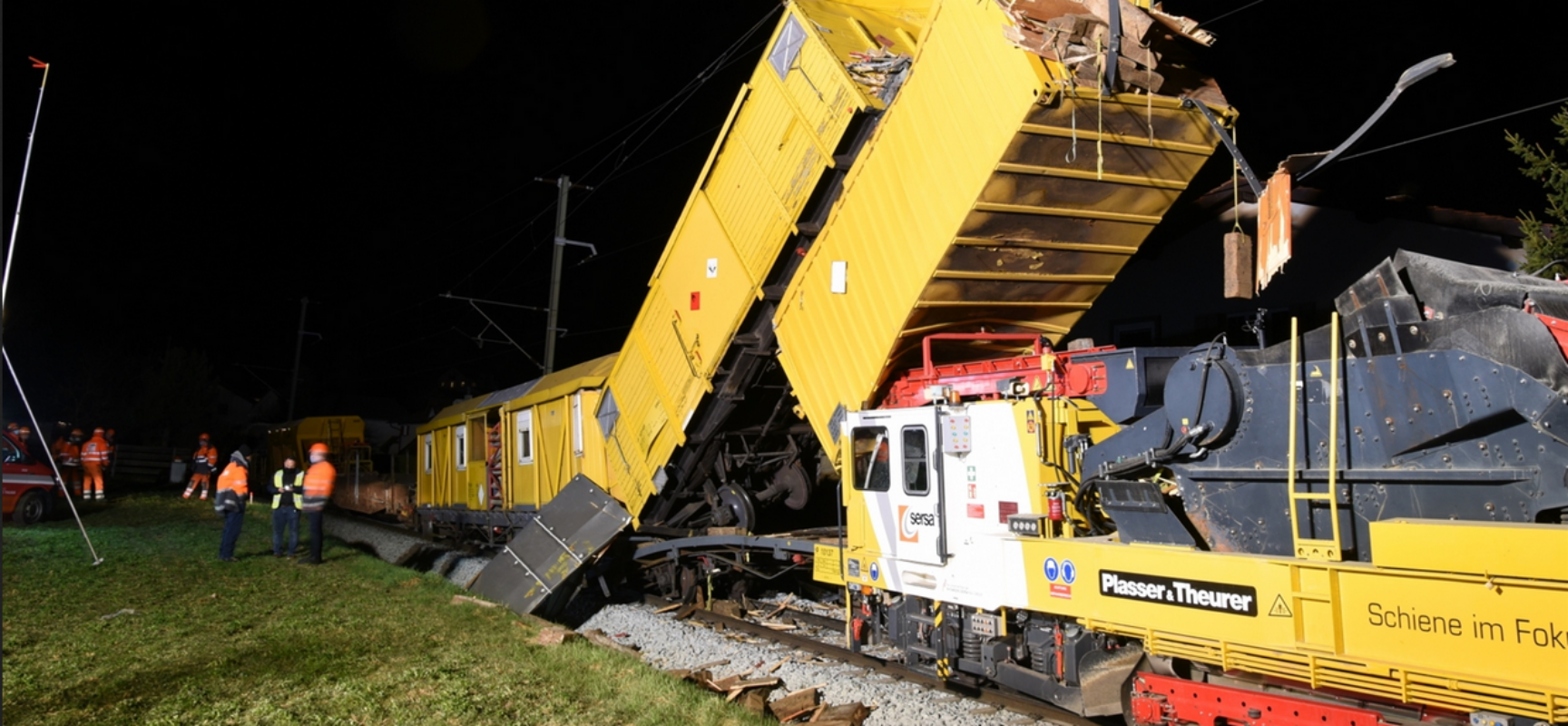 Bahnunfall in Cazis