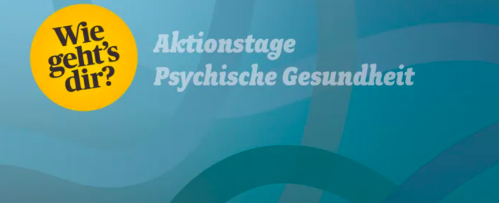 Aktionstage Psychische Gesundheit 2024