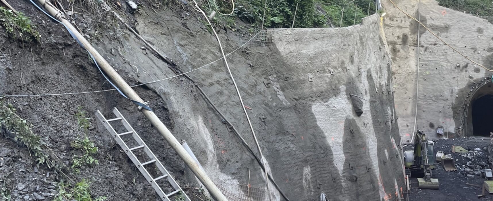 Unfall auf RhB-Baustelle in Sils im Domleschg