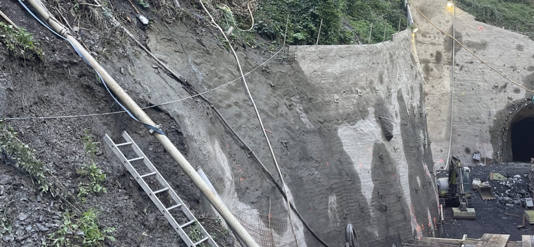 Unfall auf RhB-Baustelle in Sils im Domleschg