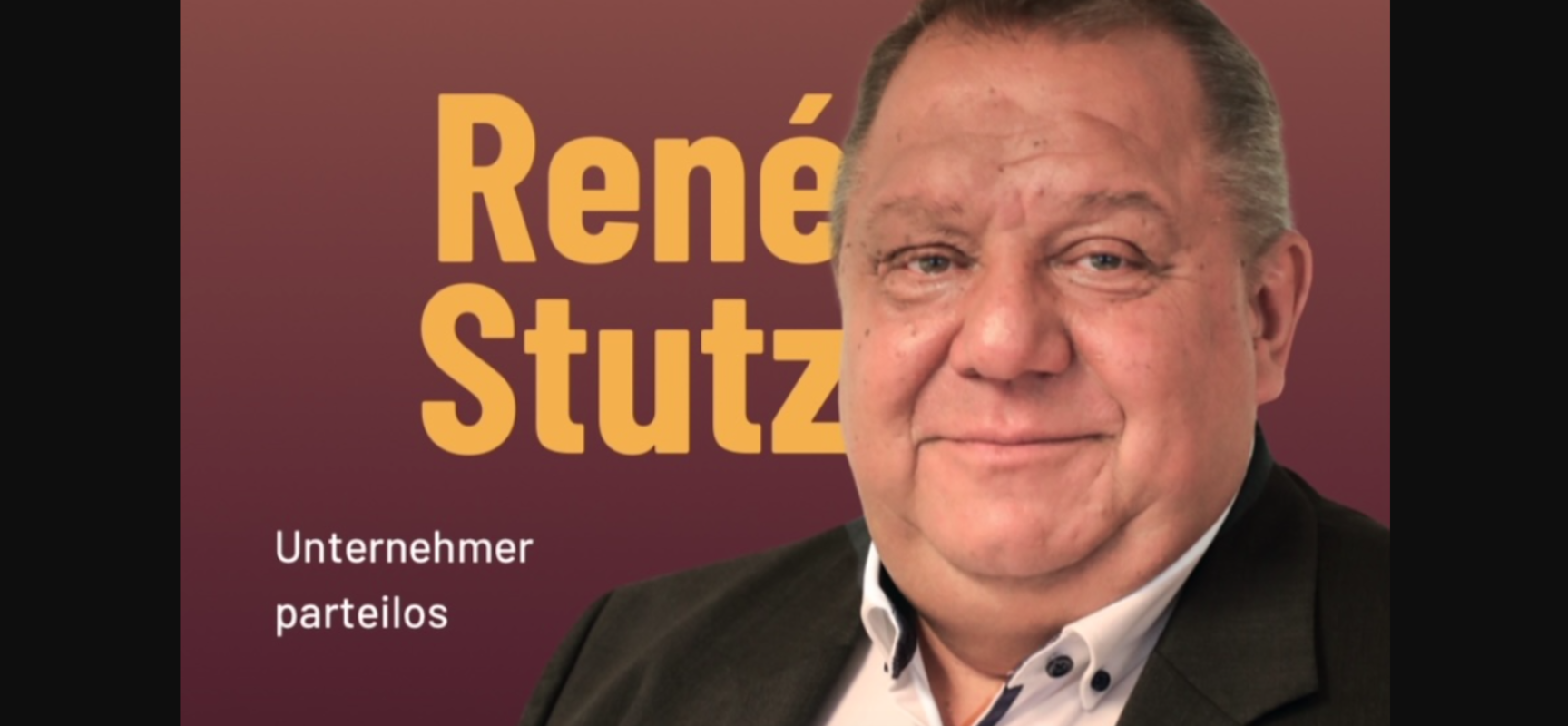 Wahlen Thusis: René Stutz zu seiner Kandidatur