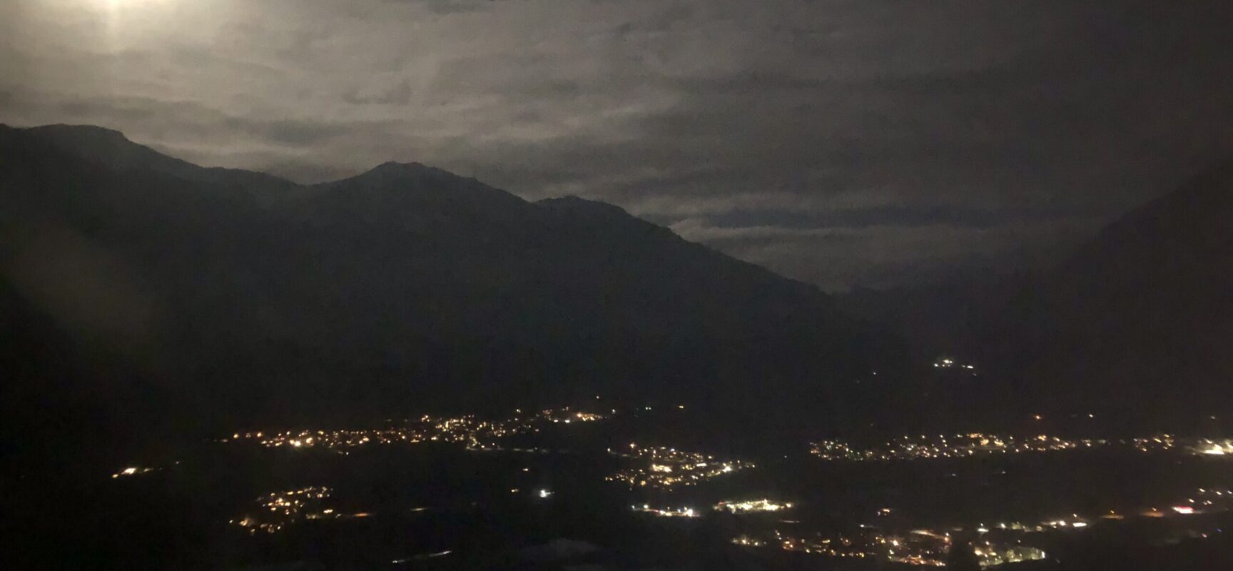 Vollmond Dezember 2024 im Domleschg