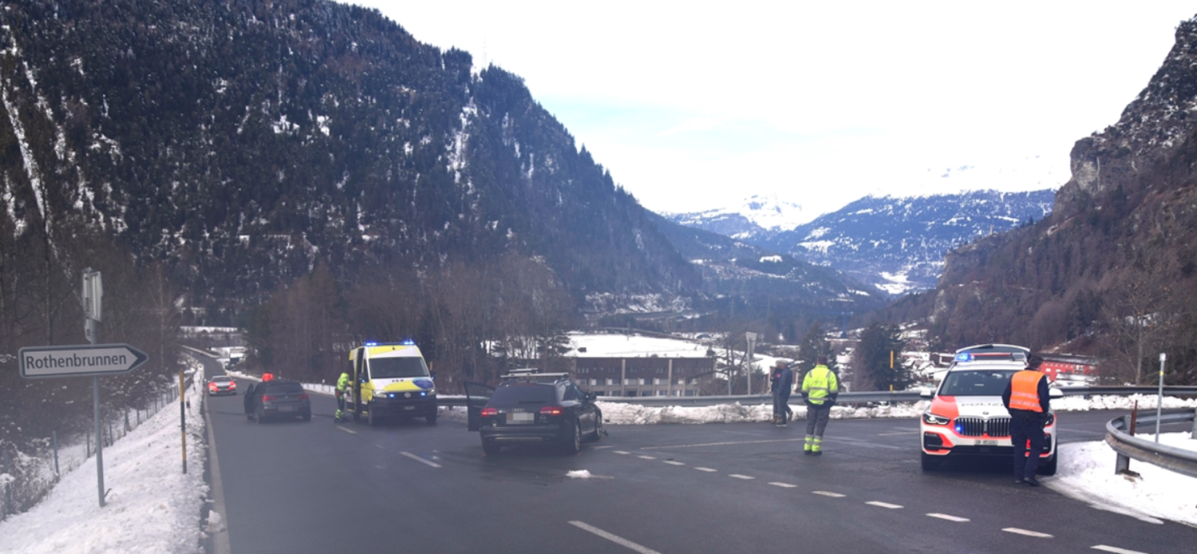 Unfall in Rothenbrunnen