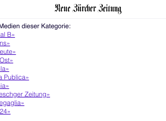Domleschger Zeitung in anderen Medien