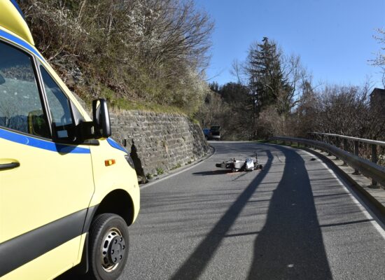 Unfall in Tomils