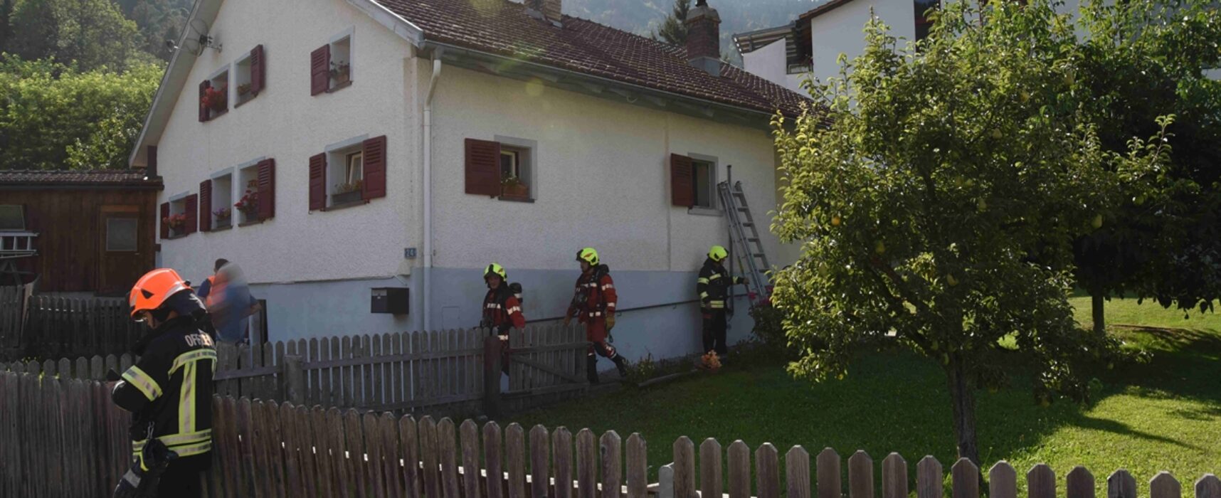 Rhäzüns: Feuerwehr rückte wegen Rauchentwicklung aus