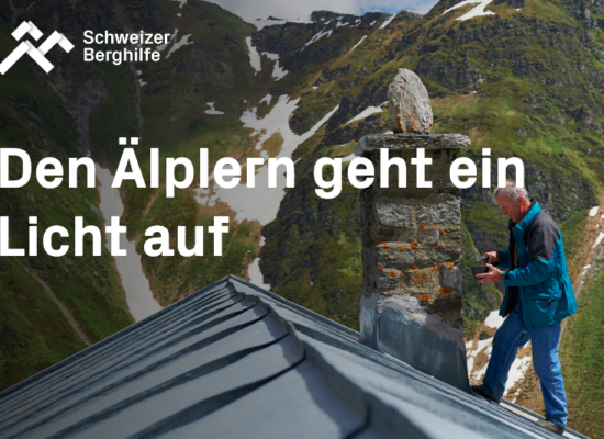 Schweizerische Berghilfe fördert Solar