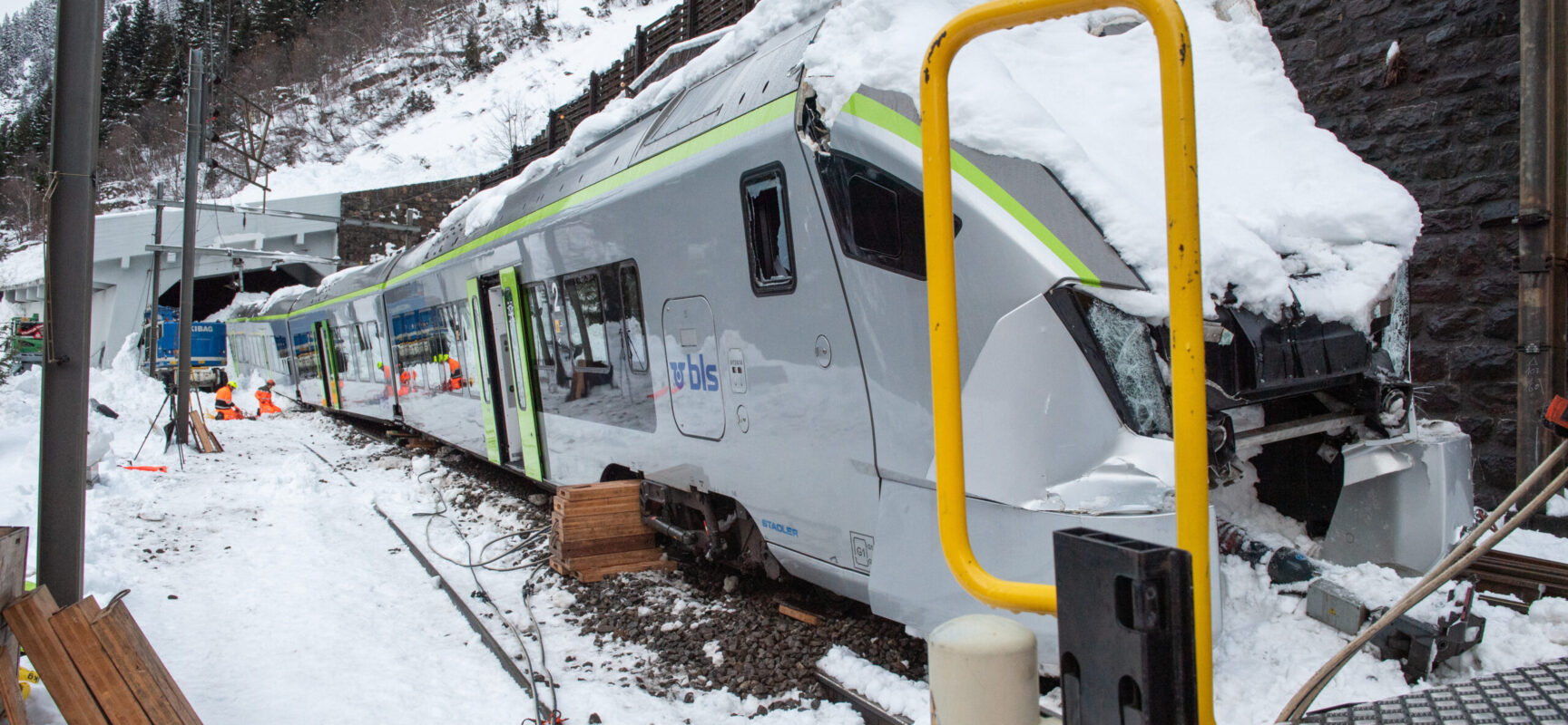 Zugentgleisung am Lötschberg