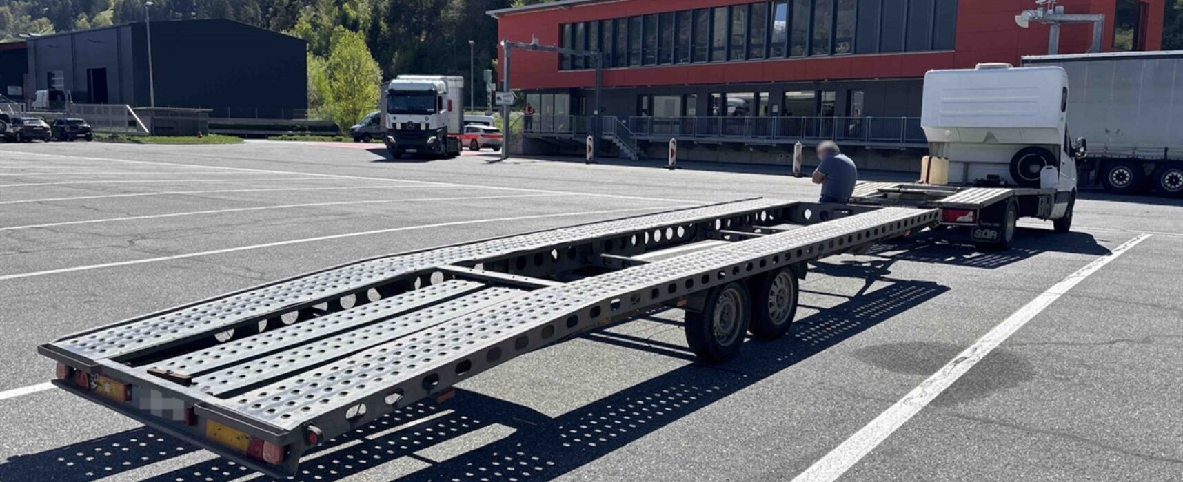 Cazis: Leichten Autotransporter stillgelegt