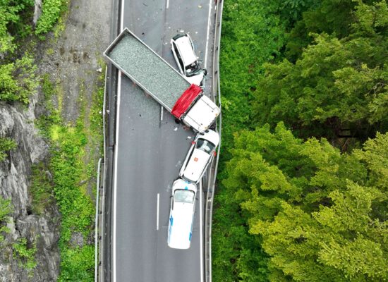Unfall in Sils im Domleschg an der Schynstraße
