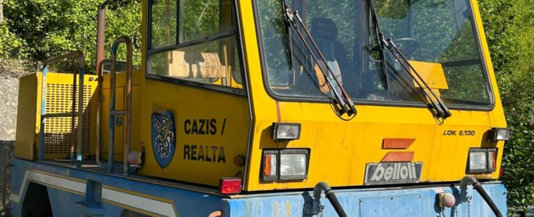 Schienentraktor „Zephir LOK 6.130, Baujahr 1997“ zu verkaufen