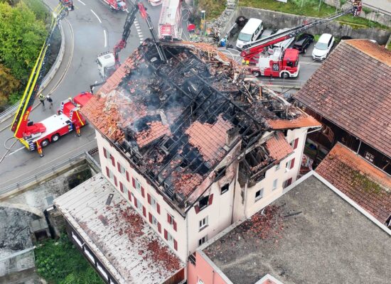 Großbrand Thusis: Weitere Leichen geborgen