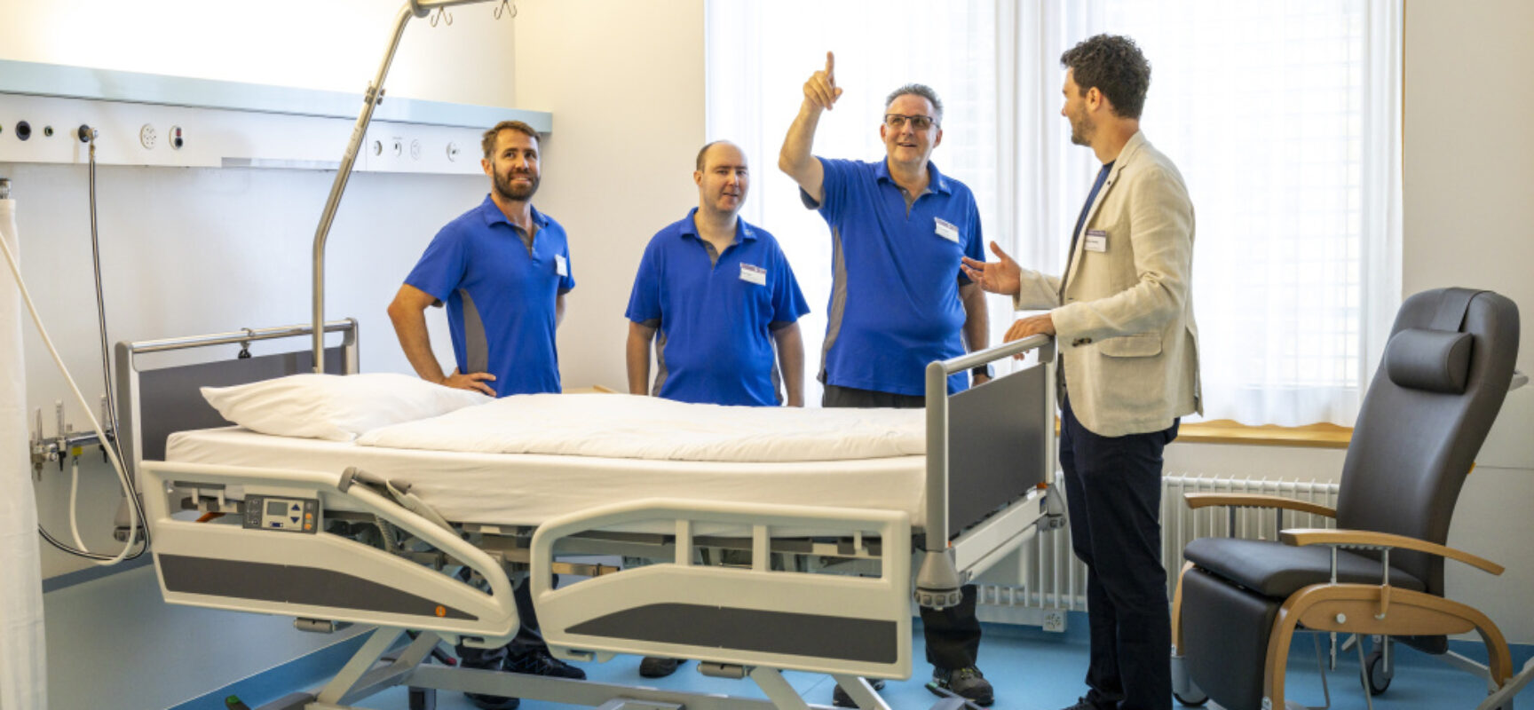 Spital Thusis macht alle Patientenzimmer klimafit