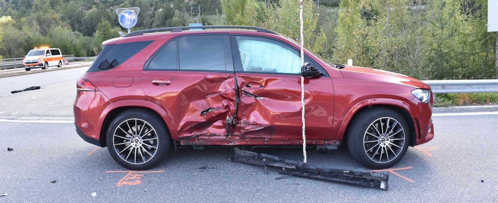 Unfall in Sils im Domleschg