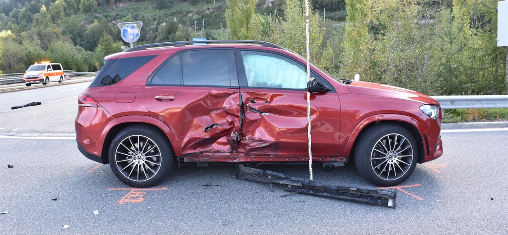 Unfall in Sils im Domleschg